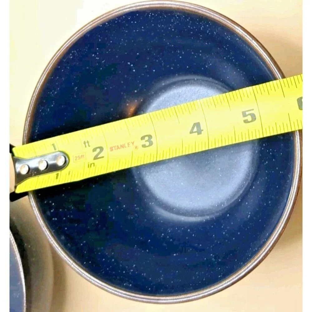 Mikasa Gourmet Basics Stoneware Juliana Blue Cereal Bowls Set Of 2